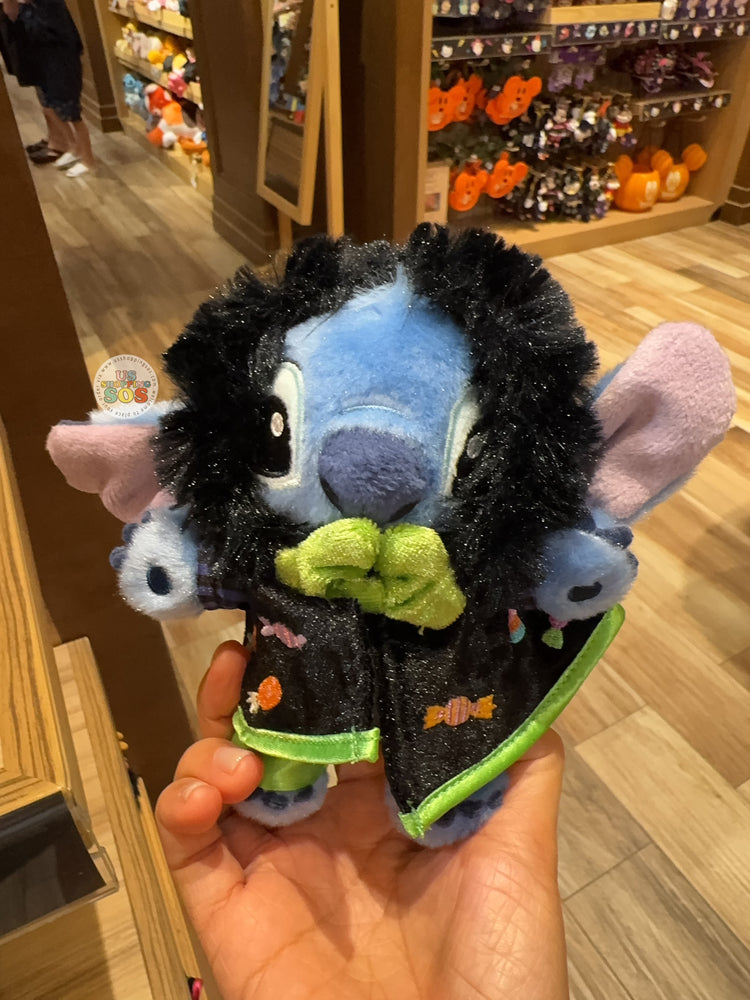 HKDL - 2026 Disney Halloween -Leroy & Stitch Trick-or-Treat Collection x Stitch Plush Keychain