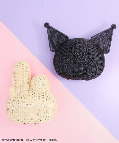 Japan Accommode - My Melody Big Face Rattan Bag (Release Date: Mid June 2025)
