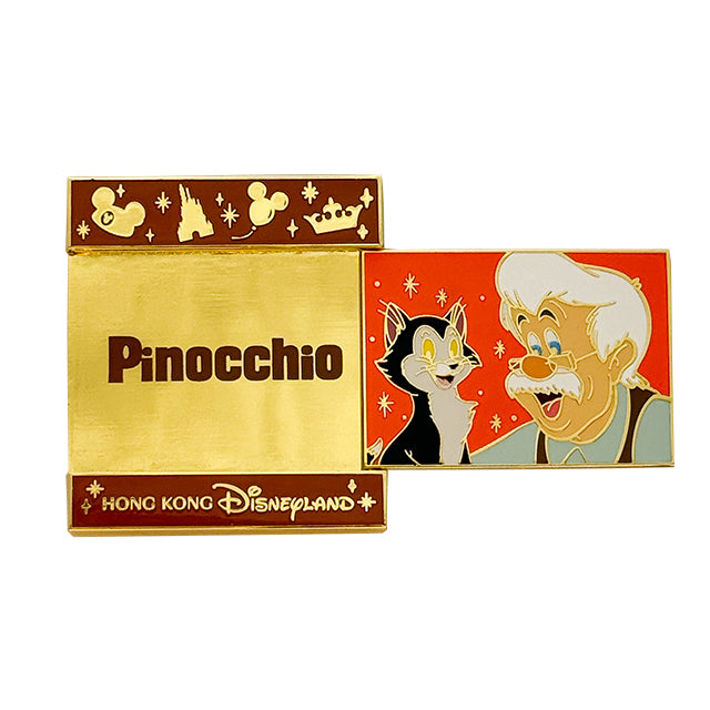HKDL - Flipping Slide Collection - Pinocchio Limited Edition 500 Pin