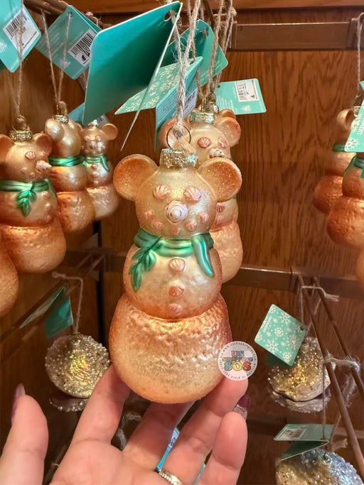 DLR/WDW - Mickey Sandman Glass Hanging Ornament 2026