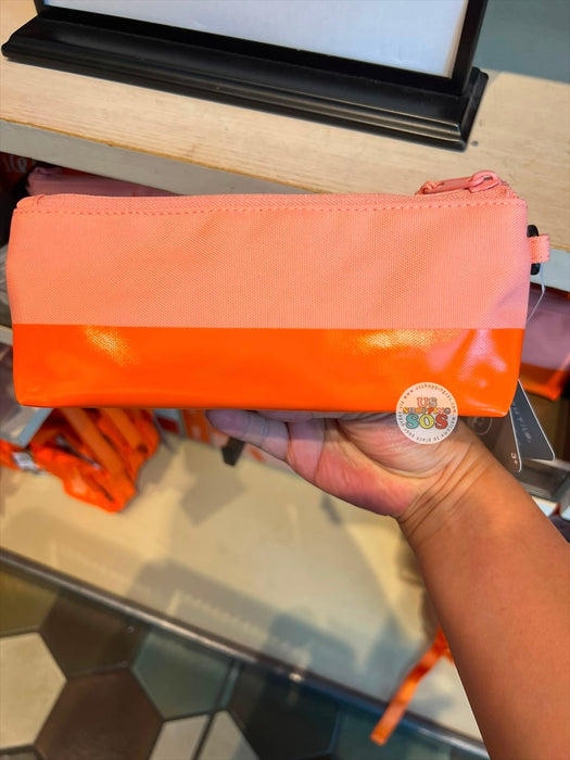 DLR/WDW - Logo Mania 2026 Park Hopper - Bright Orange Park Logo Pen Case