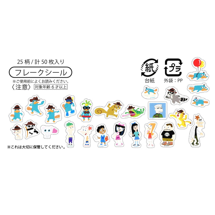 JDS - 2026 PHINEAS & FERB x Phineas and Ferb Seal/ Flake Sticker (Release Date: Aug 18, 2026)