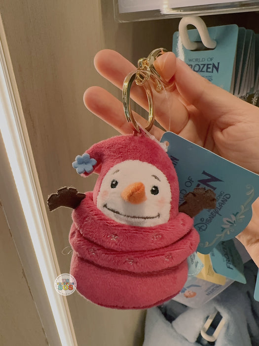 HKDL - 2025 World of Frozen x Olaf Plush Keychain