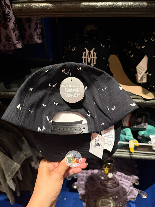 DLR/WDW - The Haunted Mansion - Eerie Eyes Glow-In-Dark Baseball Cap (Youth)