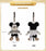 SHDS - 2025 Disney Platinum Party Collection x Mickey Mouse Plush Keychain (Release Date: Sept 9, 2025)
