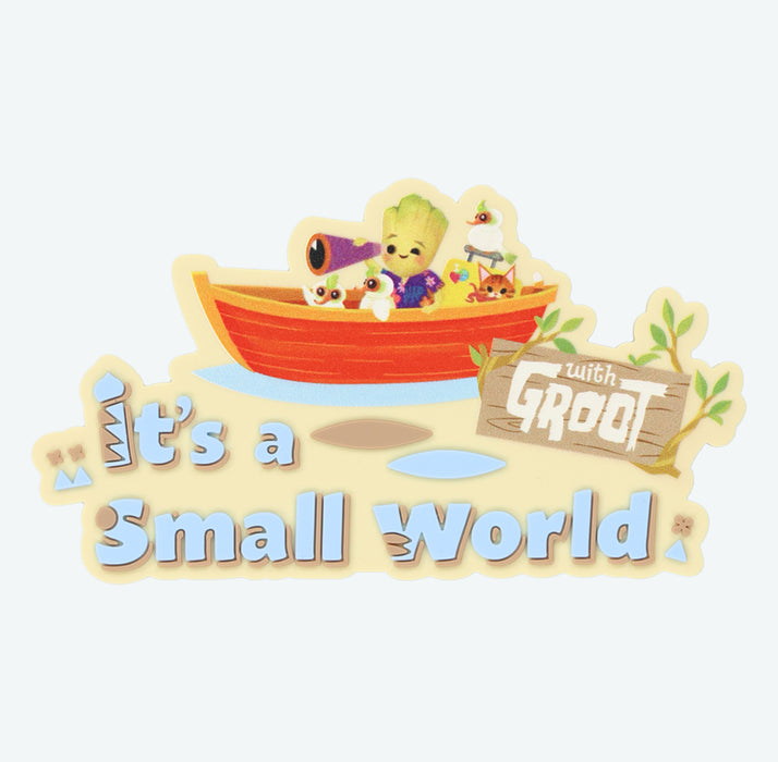 TDR - "It's a Small World with Groot x Marvel" Collection x Decorative Magnet (Release Date: Dec 26, 2025)