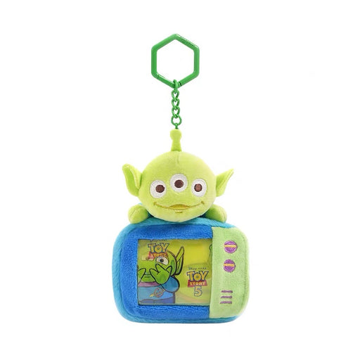 China Exclusive Potdemiel - Toy Story 5 "Playful Time Machine" x Alien Plush Keychain & Pouch