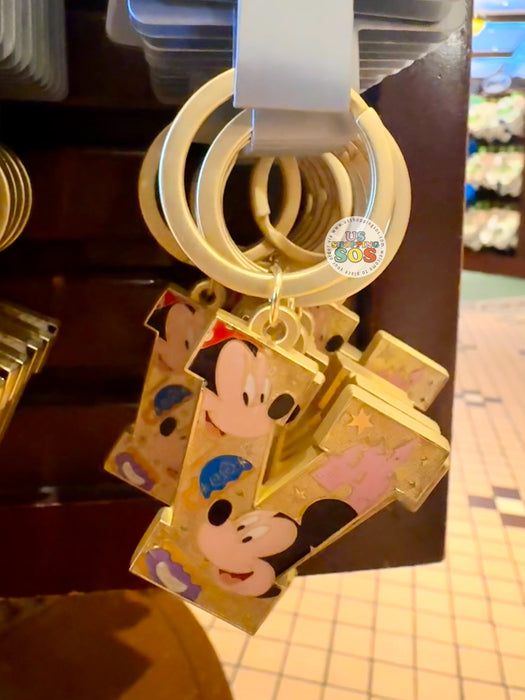 DLR/WDW - Mickey & Friends Alphabet Keychain