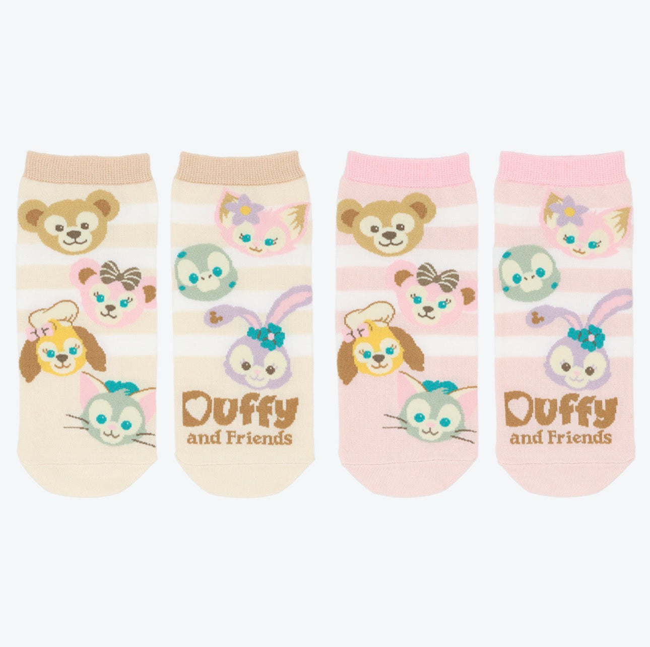 TDR - 2026 Duffy & Friends x Socks Set of 2 Size: 22 to 25 cm (Release Date: Oct 6. 2026)