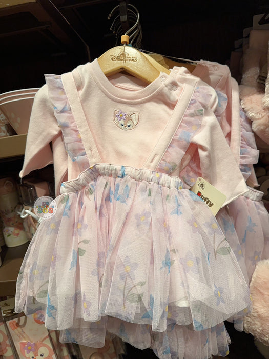 HKDL - LinaBell All Over Print Flowers Dress and Bodysuit Set for Baby