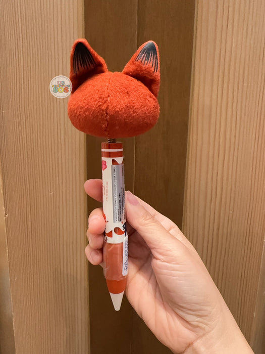 HKDL -  Zootopia 2 Nick Wilde "Shaking Head" Plushy Pen