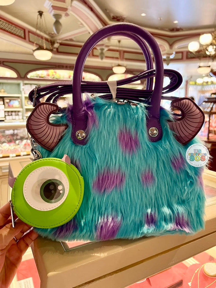 DLR/WDW - Monsters, Inc 2026 - Loungelfy Sulley Crossbody with Mike Coin Pouch