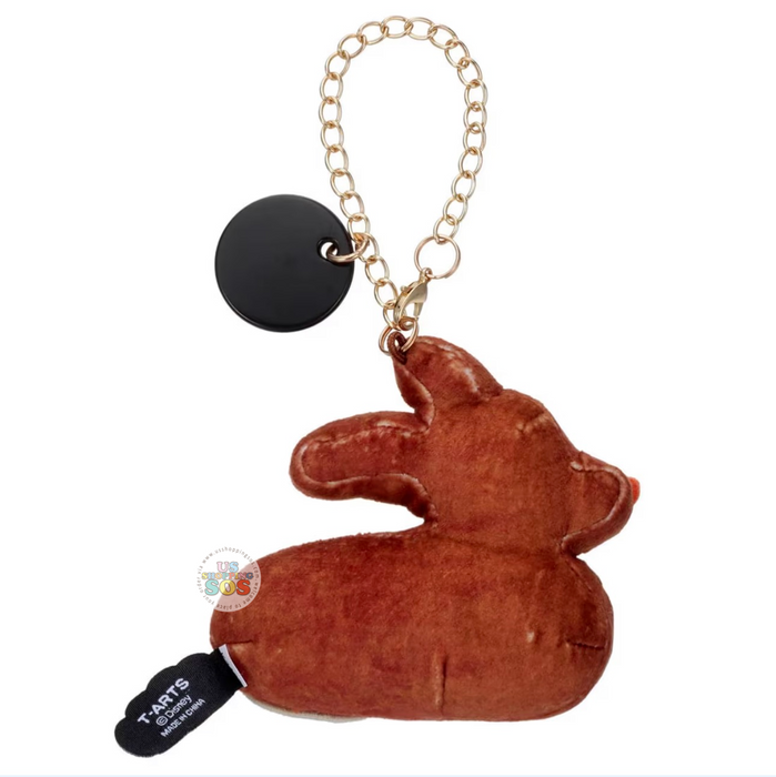 Japan Takara Tomy - Disney Character Nui Bread Chocolate Bread Zero Plush Keychain (Release Date: Sept 19, 2026)