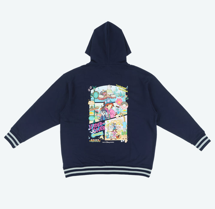 TDR - Zootopia World Undercover Mission Collection x Zip Hoodie for Adults (Release Date: Nov 26, 2025)