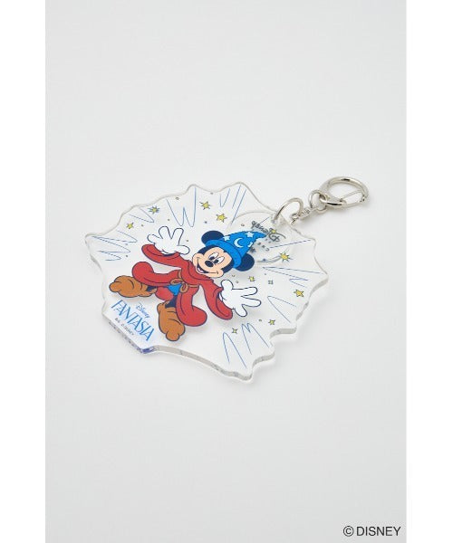 Japan Exclusive - Disney SERIES CREATED by MOUSSY x Retro Fantasia Mickey Mouse Keychain