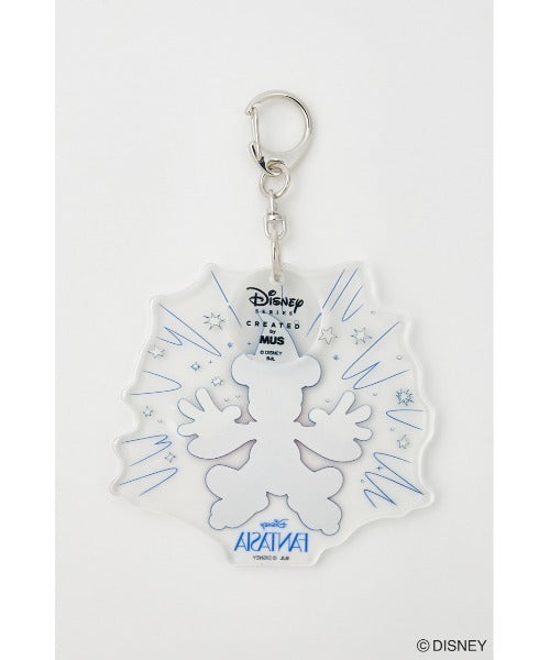 Japan Exclusive - Disney SERIES CREATED by MOUSSY x Retro Fantasia Mickey Mouse Keychain