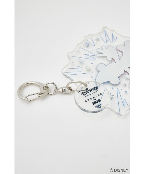 Japan Exclusive - Disney SERIES CREATED by MOUSSY x Retro Fantasia Mickey Mouse Keychain