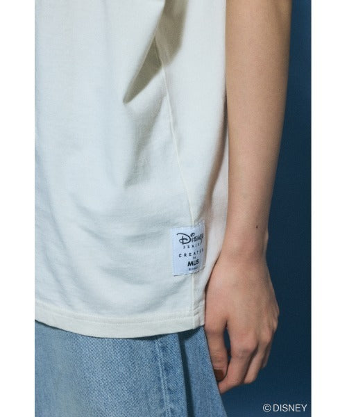 Japan Exclusive - Disney SERIES CREATED by MOUSSY x Retro Fantasia Mickey Mouse T Shirt for Adults (Color: Off White)