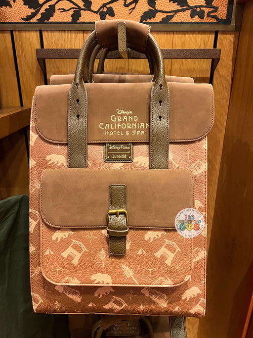 DLR - Grand Californian Hotel & Spa - Loungefly All-Over-Print Icons Backpack