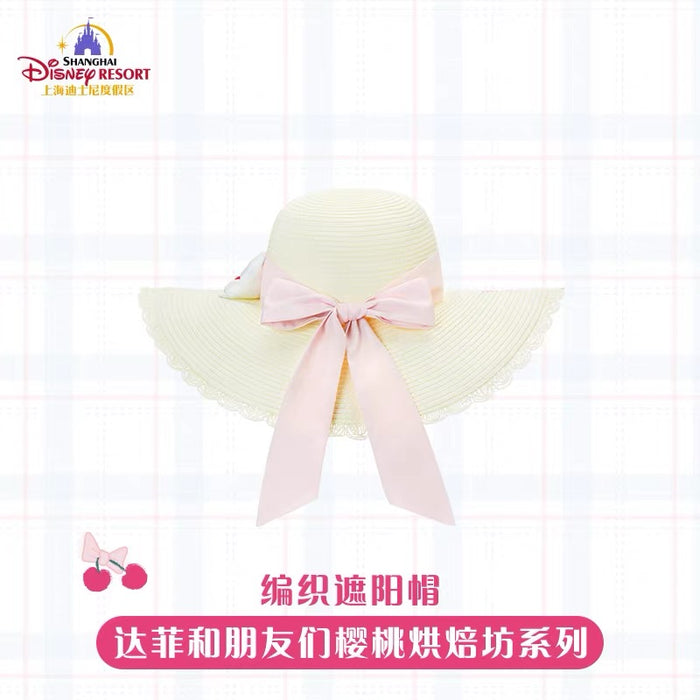 SHDL - 2026 Duffy & Friends Cherry Bakery Collection x LinaBell Straw Hat for Adults (Release Date: Jul 8, 2026)