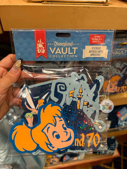 DLR - Disneyland 70th Tinker Bell - Sticker Set