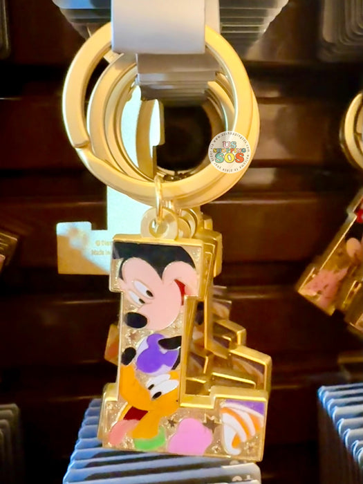 DLR/WDW - Mickey & Friends Alphabet Keychain