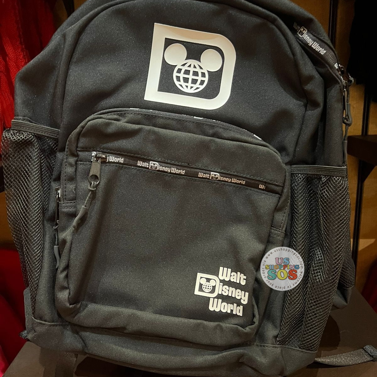 Disney Parks Authentic Backpack NWOT. African Theme Print. Never Worn African Patchwork Backpack, Afro Ankara School College Bag  main image 2