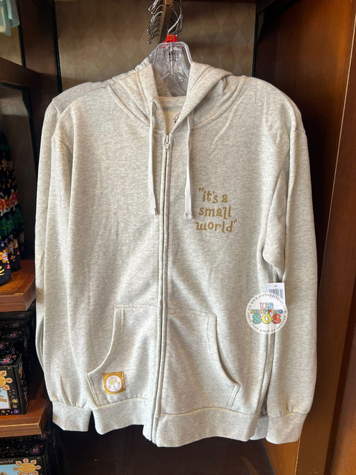 DLR/WDW - It’s a Small World - Grey Hoodie Jacket (Adult)