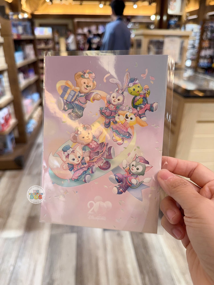 HKDL - 20th Anniversary Grand Celebration - Duffy & Friends Post Card