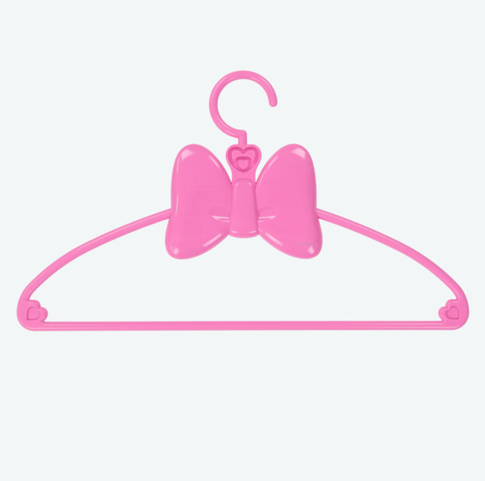 TDR - Minnie Mouse Rolka Dot Ribbon Design x Hanger Set of 2