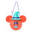 Japan Exclusive - Mickey or Minnie Mouse Jack-o'-Lantern Candy Pot with Snack