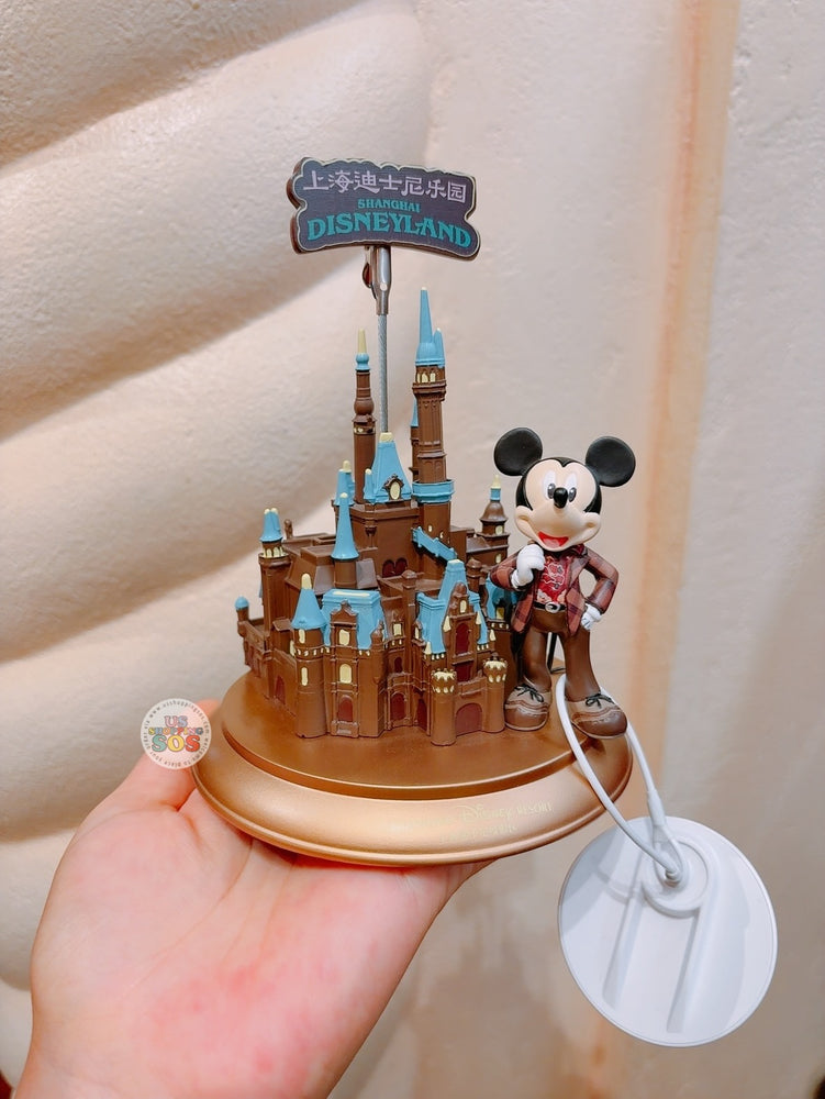 SHDL - Mickey and Friends "Modern Shanghai Collection x Mickey Mouse & Shanghai Disneyland Castle Clip/Picture Holder