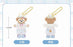 SHDL - 2026 Duffy & Friends Cherry Bakery Collection x Duffy Plush Keychain (Release Date: Jul 8, 2026)