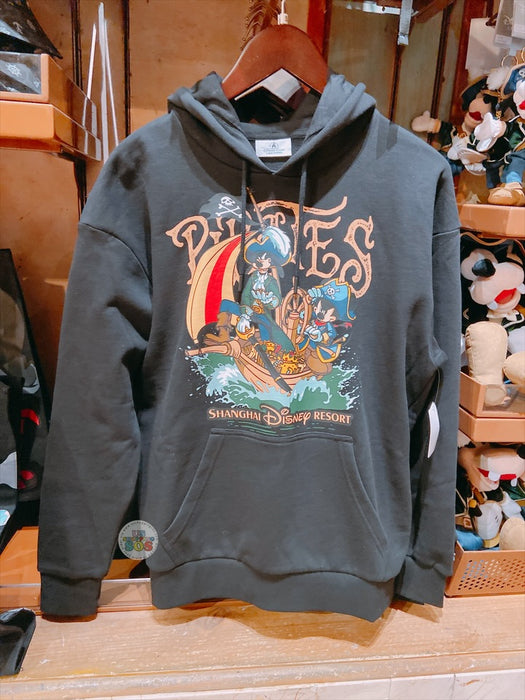 SHDL - Mickey & Goofy Pirates In The Caribbean Collection x Mickey Mouse & Goofy Pullover Hoodie for Adults