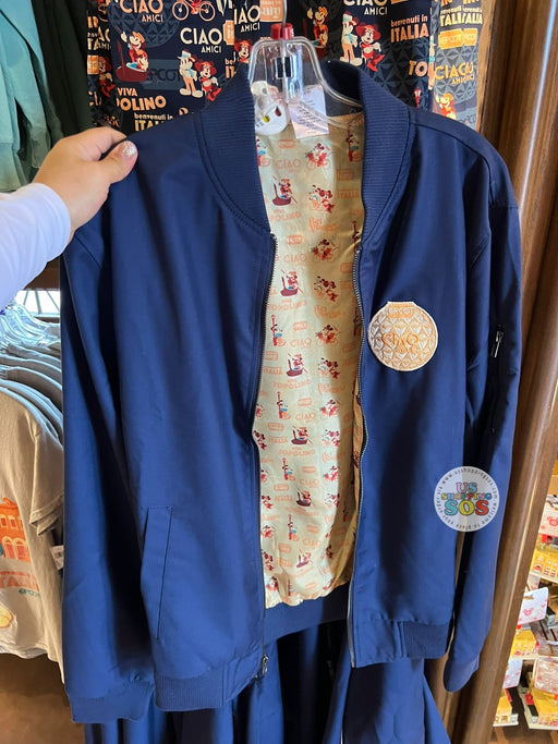 WDW - Epcot World Showcase Italy - Mickey Dark Blue Bomber Jacket (Adult)