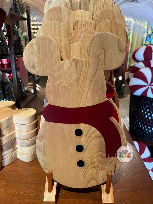 DLR/WDW - Christmas 2025 - Snowman Mickey Cutting Board