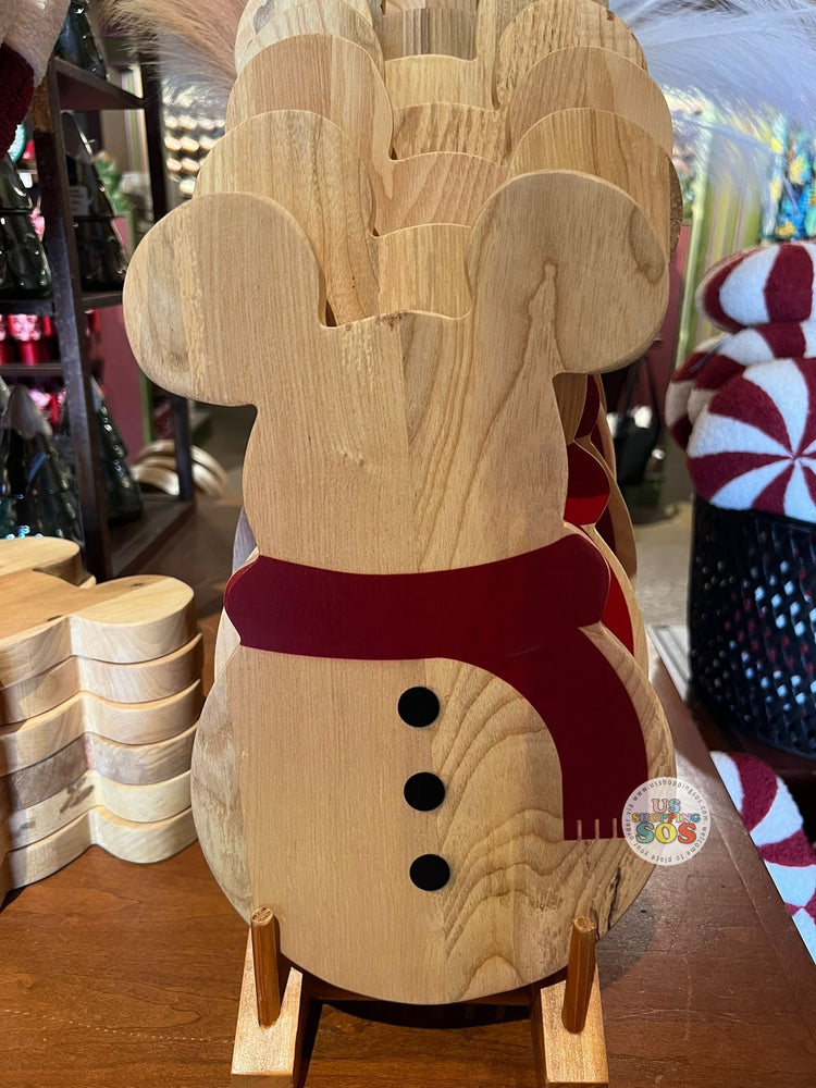 DLR/WDW - Christmas 2025 - Snowman Mickey Cutting Board