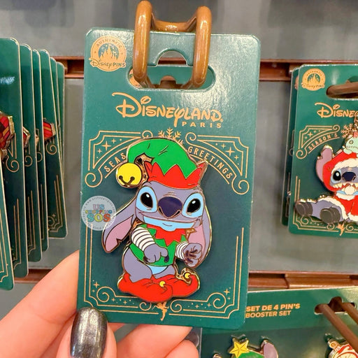 DLP - 2025 Mickey & Friends Christmas x Stitch Pin Badge