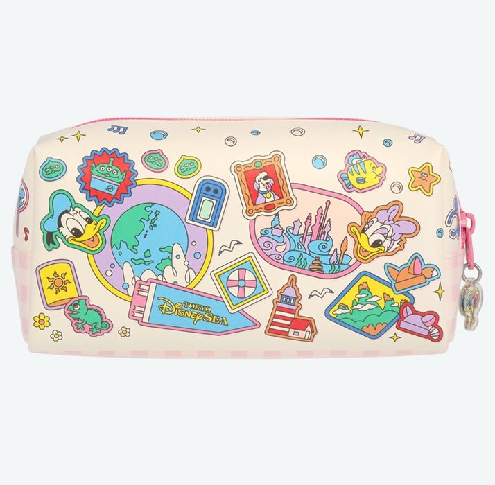TDR - Tokyo Disney Resort "Park Map Motif" Pastel Color Collection - Pencil Case (Release Date: Dec 11, 2025)