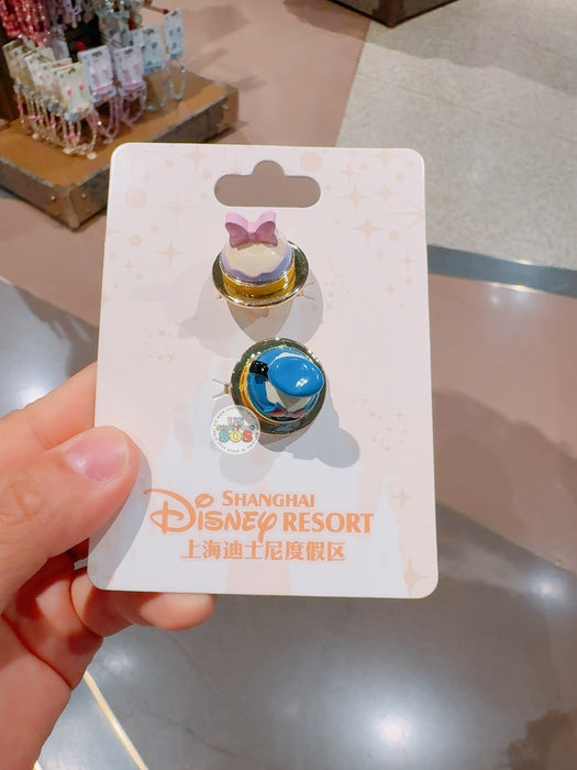 SHDL - Donald & Daisy Duck Cake Shaped Rings Set