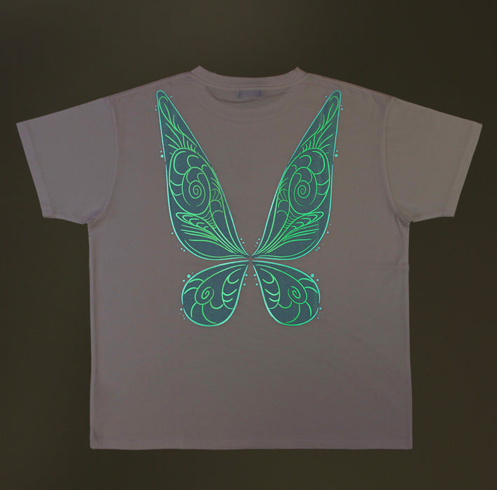 TDR - Fantasy Springs "Fairy Tinkerbell's Busy Buggy" Collection x Oversized T Shirt for Adults