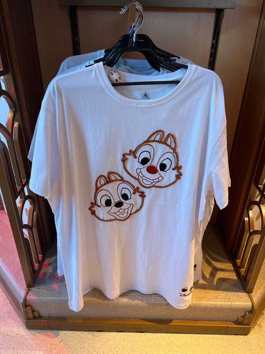 DLP - Chip & Dale Big Face Disneyland Paris T Shirt for Adults