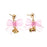 HKDL - Duffy & Friends - ShellieMay Mesh Bow Earrings