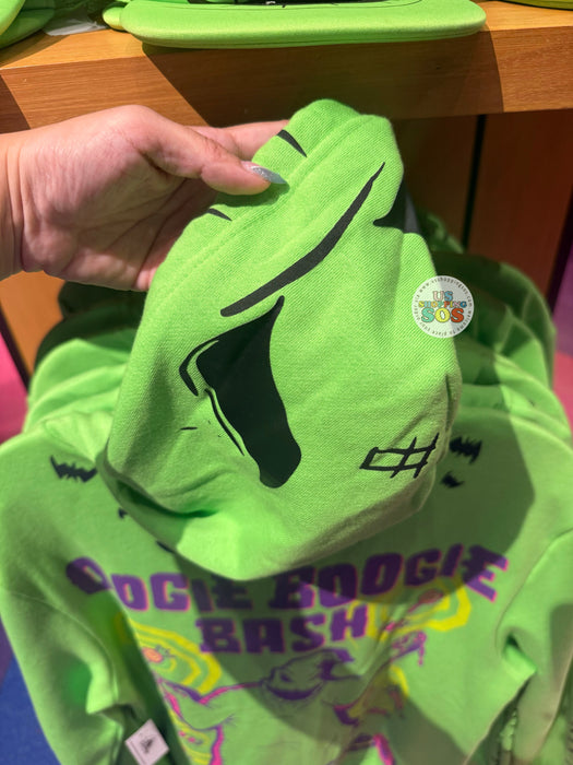 DLR - Oogie Boogie Bash 2025 - Neon Green Hoodie Zip Jacket (Adult)