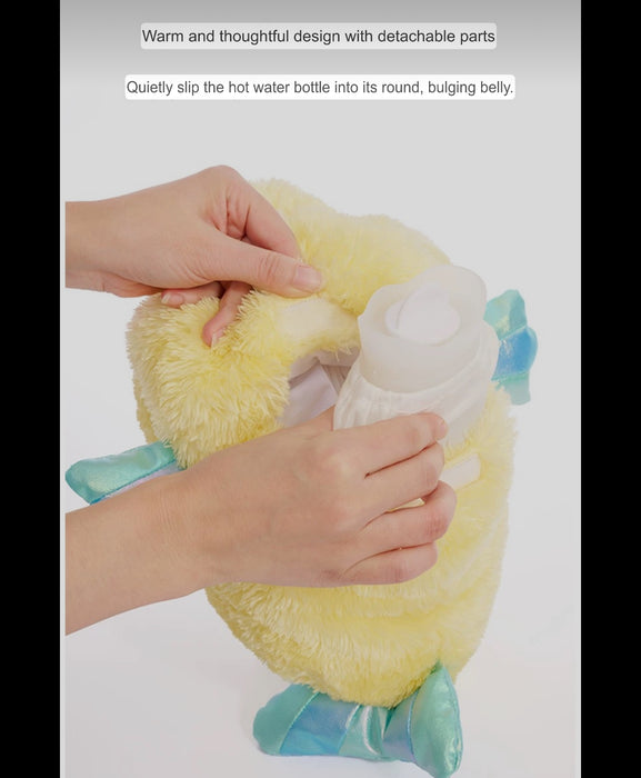 China Exclusive - Eeyore Plush Toy with Hot or Cold Water Bottle