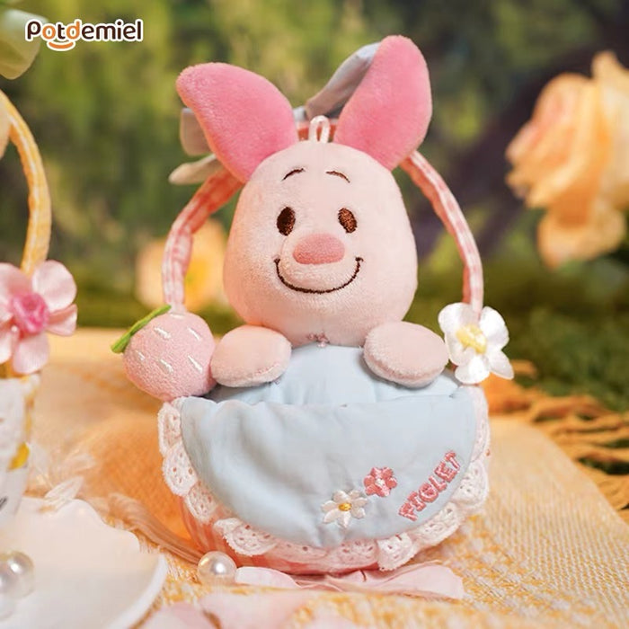 China Exclusive - 2026 Spring Honey Pot x Piglet Plush Keychain