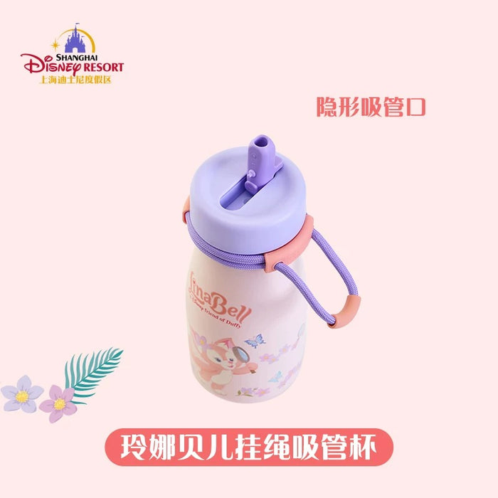 SHDL - Duffy & Friends Stainless Steel Bottle with Straw x LinaBell