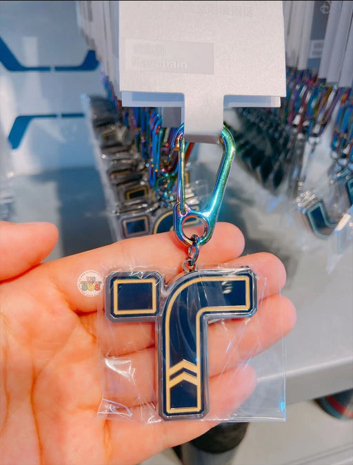 SHDL - Tron Lightcycle Power Run Mickey Mouse Alphabet Keychain x T