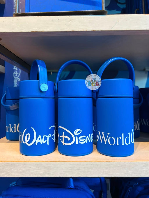 DLR/WDW - Logo Mania 2026 Last Day of Trip Blues - Cobalt Blue Park Logo Mini Stainless Steel Tumbler