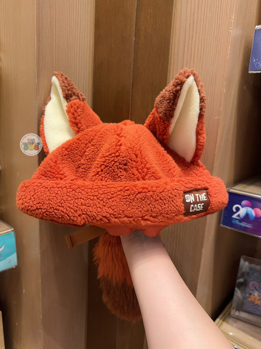 HKDL -  Zootopia 2 Nick Wilde Fleece Beanie with Ears (Adults)
